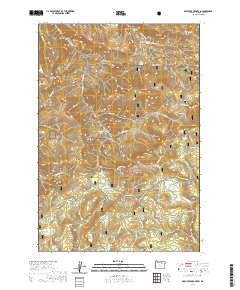 Arbuckle Mountain 2020 topographic map thumbnail