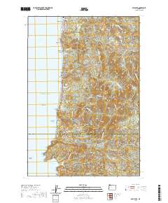 Arch Cape 2020 topographic map thumbnail