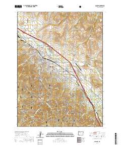 Ashland 2020 topographic map thumbnail