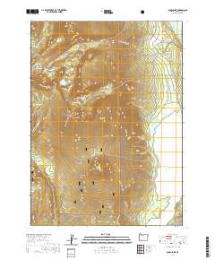 Aspen Lake 2020 topographic map thumbnail