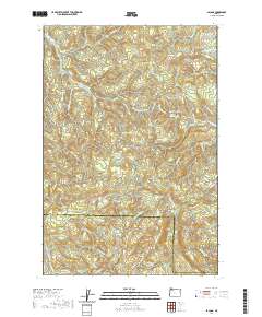 Bacona 2020 topographic map thumbnail