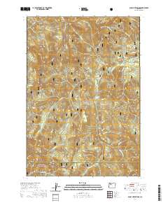Bagby Hot Springs 2020 topographic map thumbnail