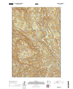 Baker Point 2020 topographic map thumbnail