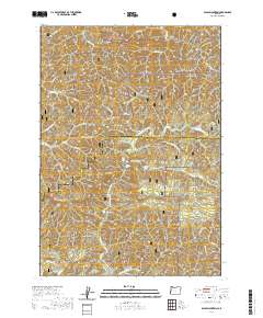 Baldy Mountain 2020 topographic map thumbnail