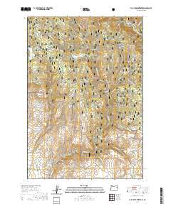 Balm Creek Reservoir 2020 topographic map thumbnail
