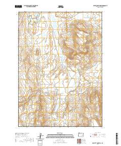 Bartlett Mountain 2020 topographic map thumbnail