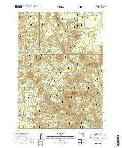Bear Butte 2020 topographic map thumbnail