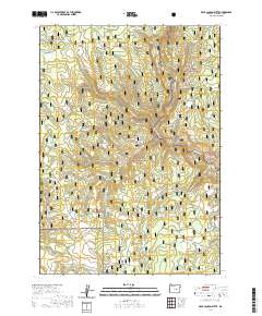 Bear Canyon Butte 2020 topographic map thumbnail