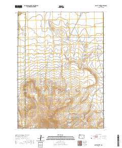 Beatys Butte 2020 topographic map thumbnail