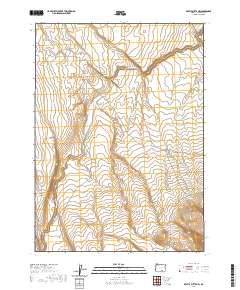 Beatys Butte NW 2020 topographic map thumbnail