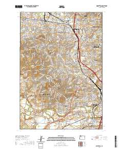 Beaverton 2020 topographic map thumbnail