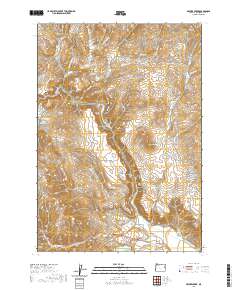 Becker Creek 2020 topographic map thumbnail