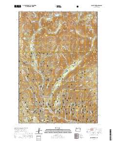 Bennet Peak 2020 topographic map thumbnail