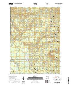 Big Butte Springs 2020 topographic map thumbnail