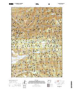 Big Canyon 2020 topographic map thumbnail