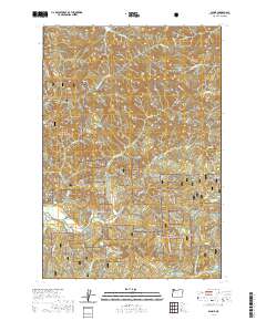 Blaine 2020 topographic map thumbnail