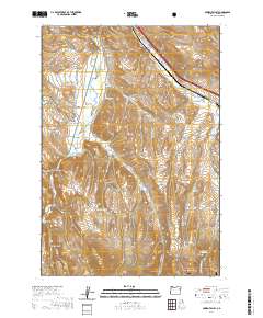 Bowen Valley 2020 topographic map thumbnail