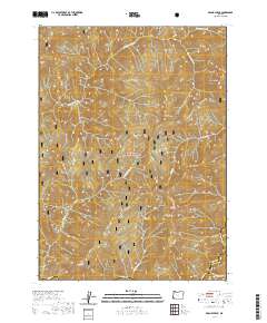 Brandy Peak 2020 topographic map thumbnail