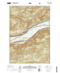 Bridal Veil 2020 topographic map thumbnail
