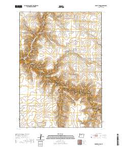 Bronx Canyon 2020 topographic map thumbnail