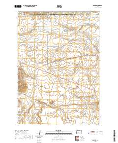 Brothers 2020 topographic map thumbnail