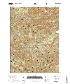 Buckeye Lake 2020 topographic map thumbnail