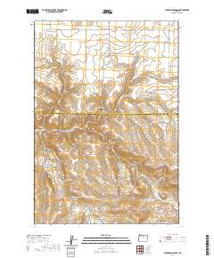 Buckhorn Canyon 2020 topographic map thumbnail