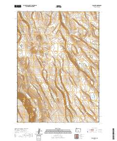 Bull Lake 2020 topographic map thumbnail