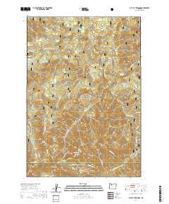 Bull of the Woods 2020 topographic map thumbnail