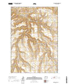 Bullock Gulch 2020 topographic map thumbnail
