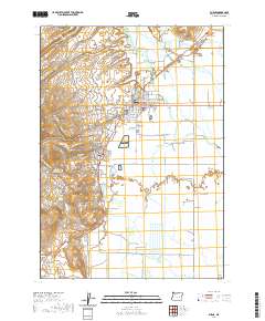 Burns 2020 topographic map thumbnail