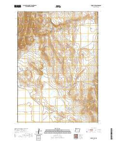 Burnt Flat 2020 topographic map preview
