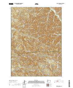 Burnt Mountain 2020 topographic map thumbnail
