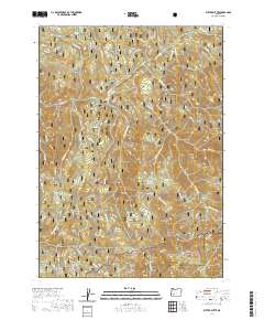 Butler Butte 2020 topographic map thumbnail