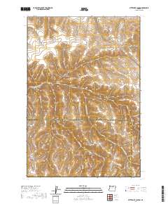 Buttermilk Canyon 2020 topographic map thumbnail