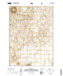 Cabin Lake 2020 topographic map thumbnail