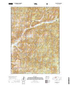 Cadle Butte 2020 topographic map thumbnail