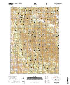 Calamity Butte 2020 topographic map thumbnail