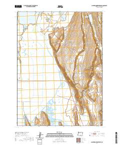 Calderwood Reservoir 2020 topographic map thumbnail