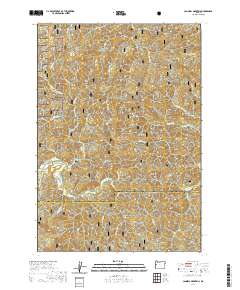 Cannibal Mountain 2020 topographic map thumbnail
