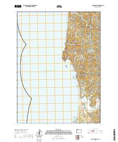 Cape Sebastian 2020 topographic map thumbnail