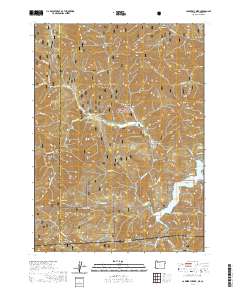 Carberry Creek 2020 topographic map thumbnail
