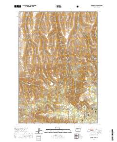 Carney Butte 2020 topographic map thumbnail