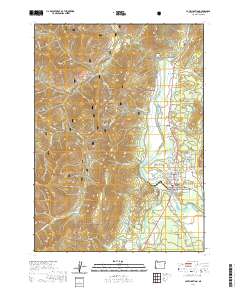 Cave Junction 2020 topographic map thumbnail