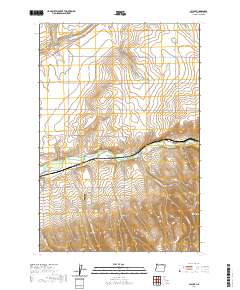 Cayuse 2020 topographic map thumbnail
