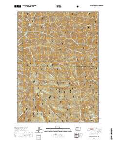 Chilcoot Mountain 2020 topographic map thumbnail