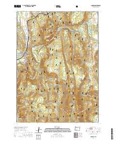 Chiloquin 2020 topographic map thumbnail