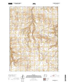 Chipmunk Basin 2020 topographic map thumbnail