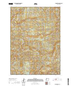 Chipmunk Ridge 2020 topographic map thumbnail