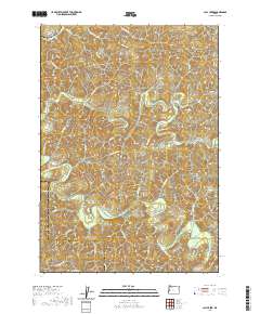 Clay Creek 2020 topographic map thumbnail
